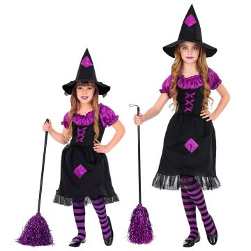 Witch Costume with Full Petticoat