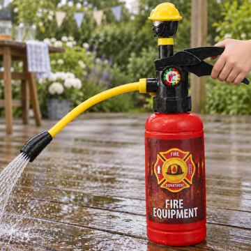 Water Gun Shaped Like a Fire Extinguisher approx. 36 cm