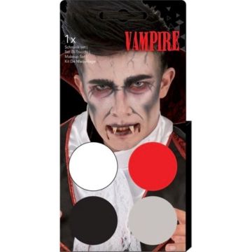 Vampire face paint 4 colours including brush