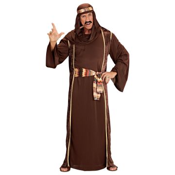 Brown sheik costume for men