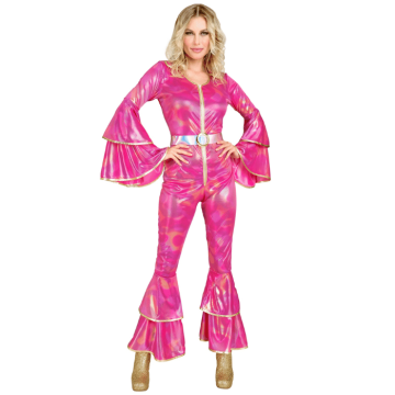 Pink disco costume for women