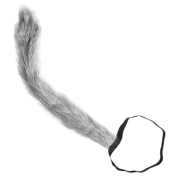 Grey Wolf Tail 52 cm
