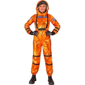 Orange astronaut costume for ladies