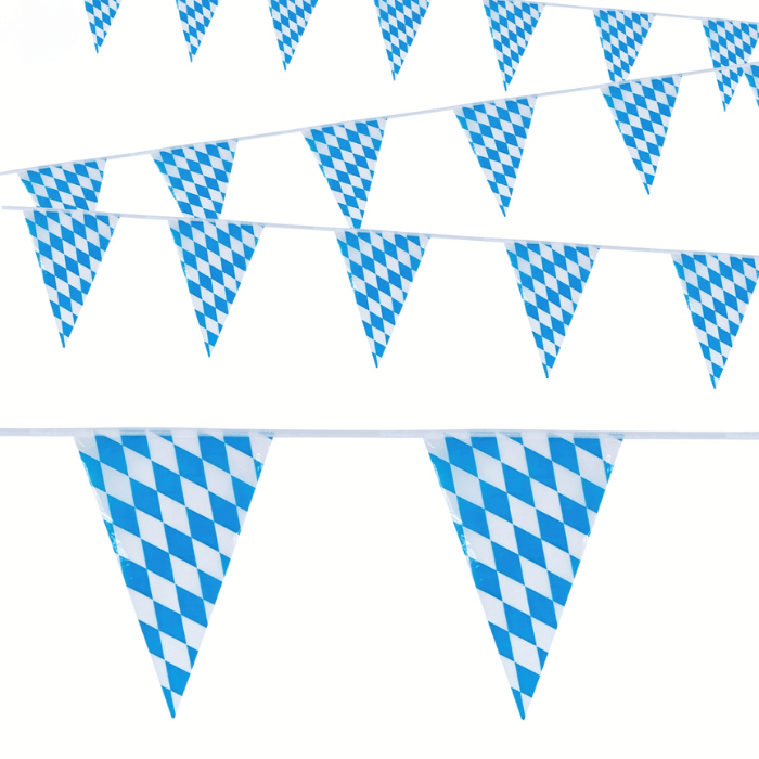 Oktoberfest flag garland - 10 meters