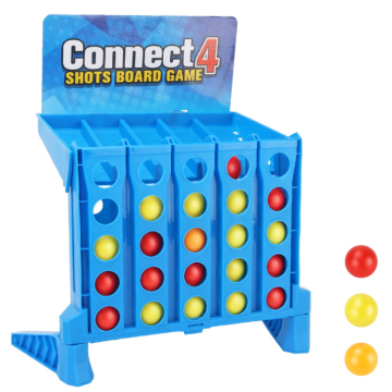 Connect Four Strategy Game 25 Plastic Holes