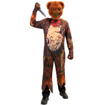Brown Zombie Bear Costume for Kids