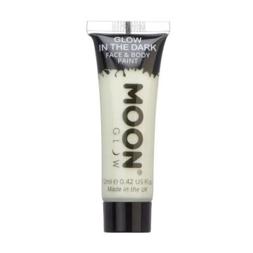 Glow-in-the-Dark Face and Body Paint Transparent 12 ml Moon Creations