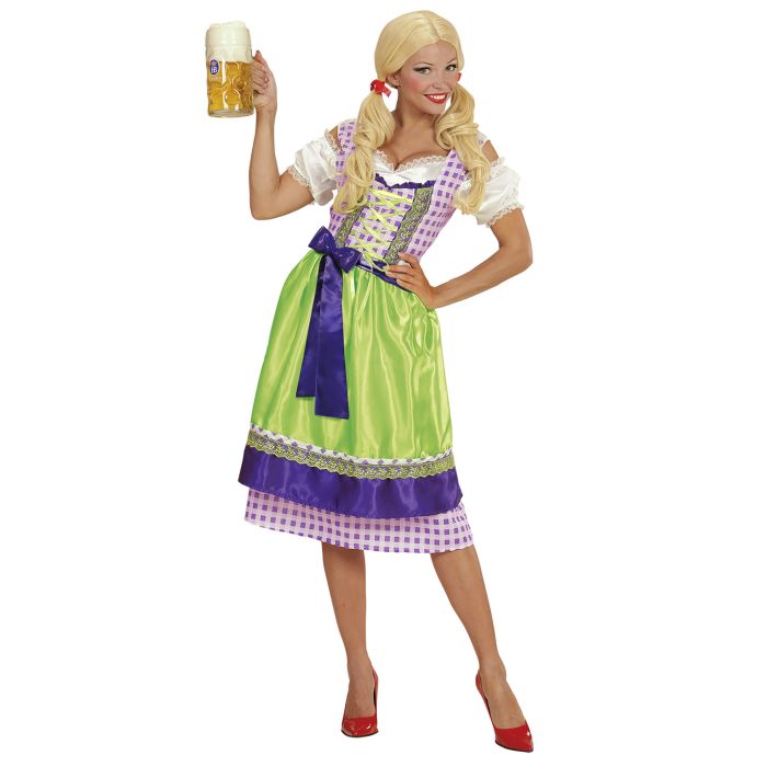 Dirndl Dress with Built-in Apron
