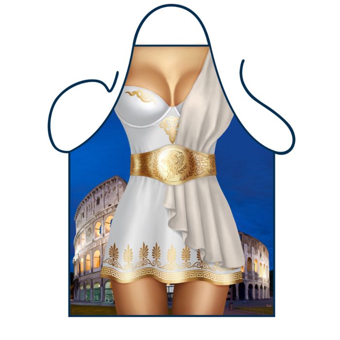 Greek goddess apron