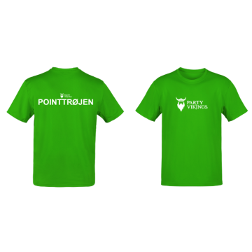 Green polka dot t-shirt - unisex