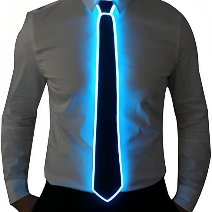 LED Tie Blue