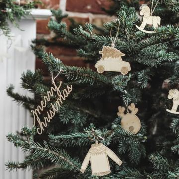 Hanging Christmas decorations for Christmas tree 10x mix