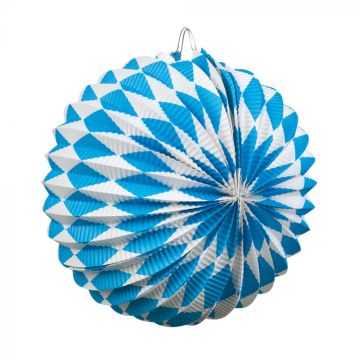 Oktoberfest round paper lantern - 25 cm