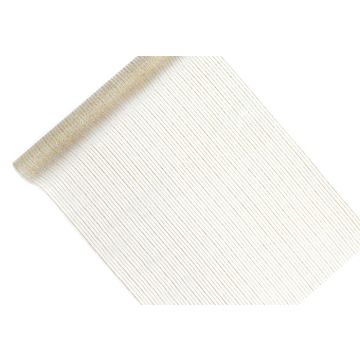 Organza Table Runner in Gold Stripes - 9 M