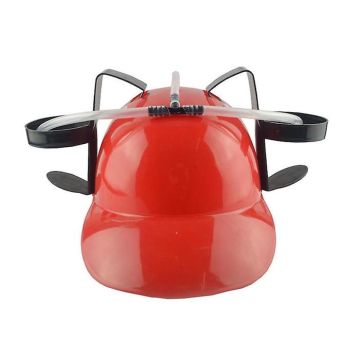 Beer Helmet - Red