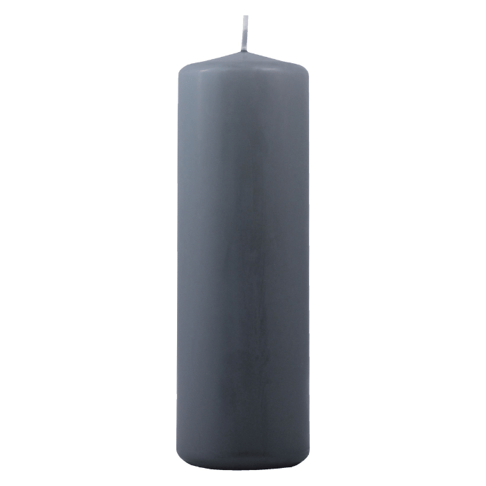 Block Candle Antique Green 1x - 6x18 cm