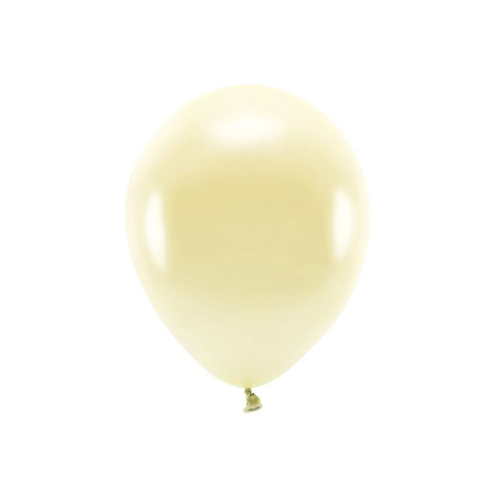 Metallic cream balloons 10x - 30 cm