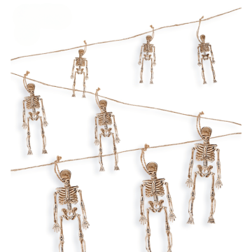 Skeleton garland 8x - 11 metres