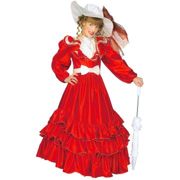 Victorian Girl Costume with Hat
