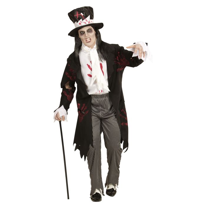 Zombie Groom Costume with Top Hat