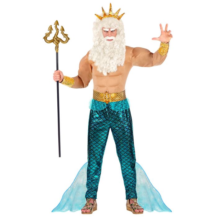 Muscular Sea God Costume for Men