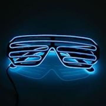 Blue LED Glasses
