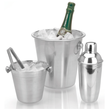 Bar serving set stainless steel - 4 pieces