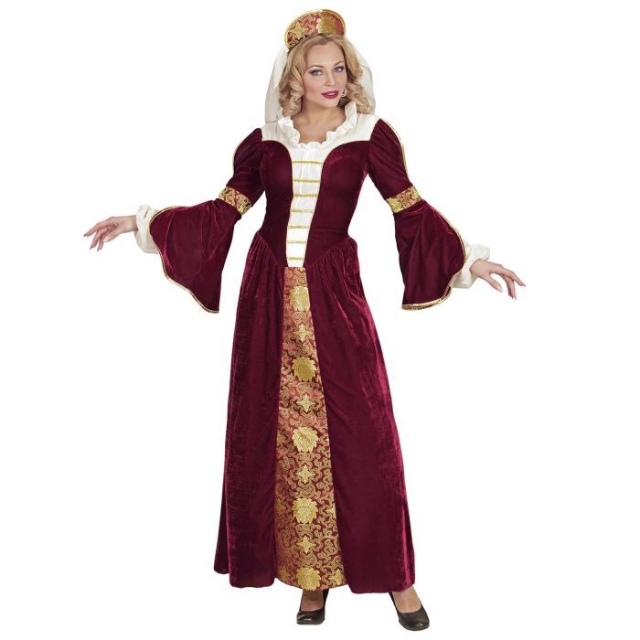 Medieval Queen Costume with Veil