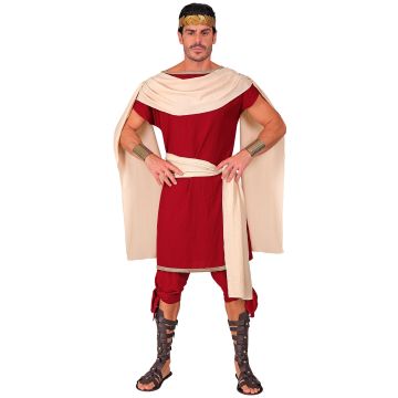 Burgundy Roman Costume for Men