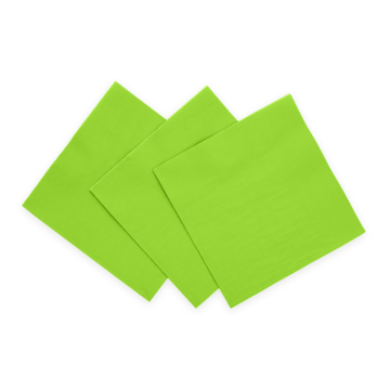 Lime Green Napkins 20x - 33x33cm
