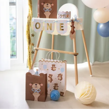 Teddy Bear Gift Bag - 18x10x29 cm