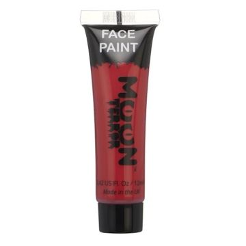 Halloween Face And Body Paint Red 12 ml Moon Creations