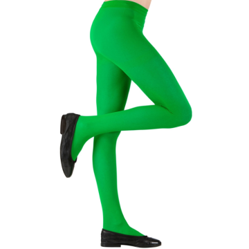 Green tights for children