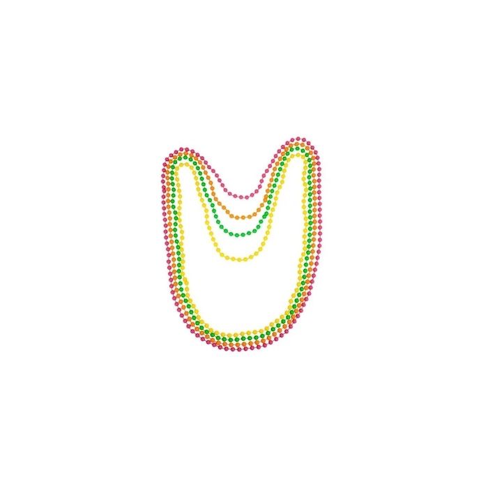 UV Bead Necklace Set 4x