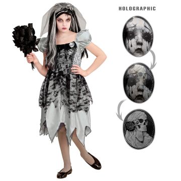 Ghost Bride Costume for Girls