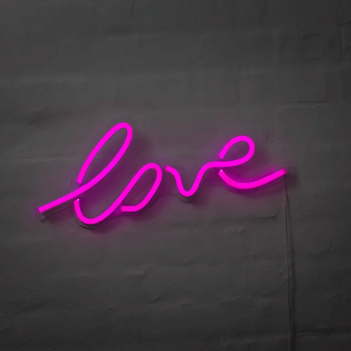 Love neon LED sign - 18x45 cm