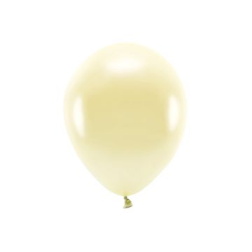 Metallic cream balloons 10x - 30 cm