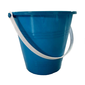 Full Moon Party Decoration Bucket Blue - 1 L