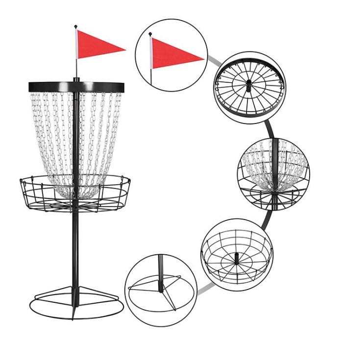 Frisbee Disc Golf Basket Pro 143 cm