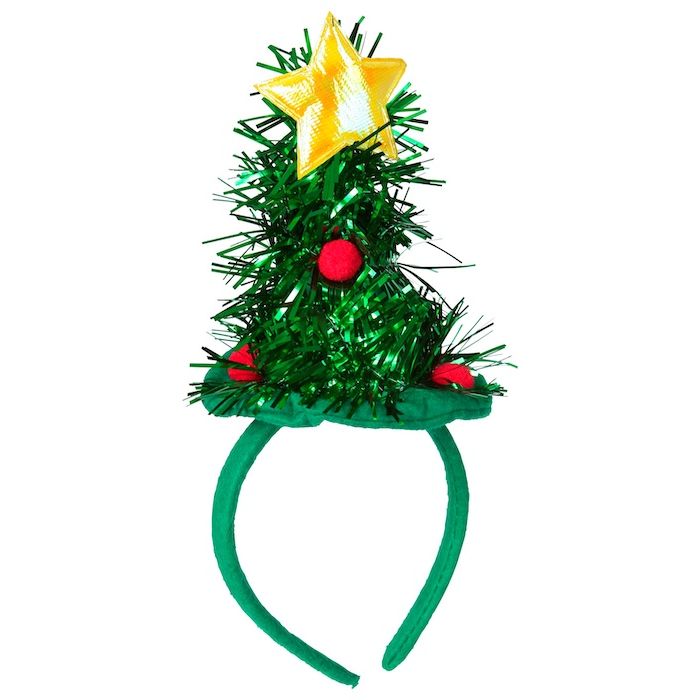 Christmas Tree Headband with Star