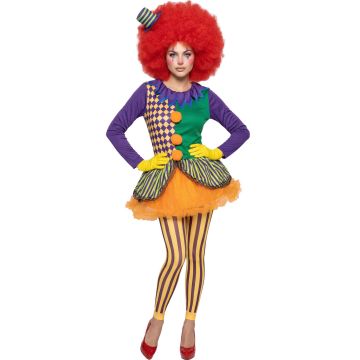 Creepy Joker Costume for Ladies