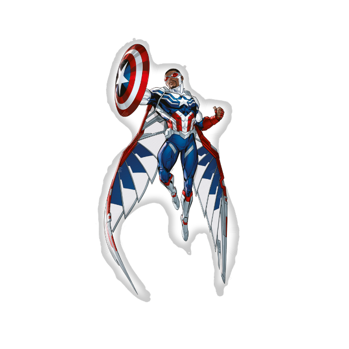 Captain America foil balloon 93x62 cm