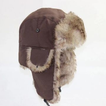 Fur Hat with Ear Flaps