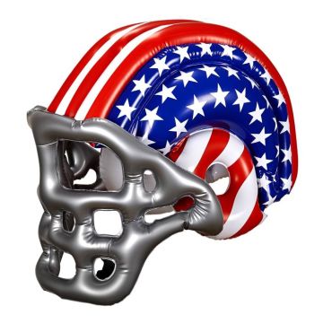 Inflatable American Football Helmet in Stars & Stripes