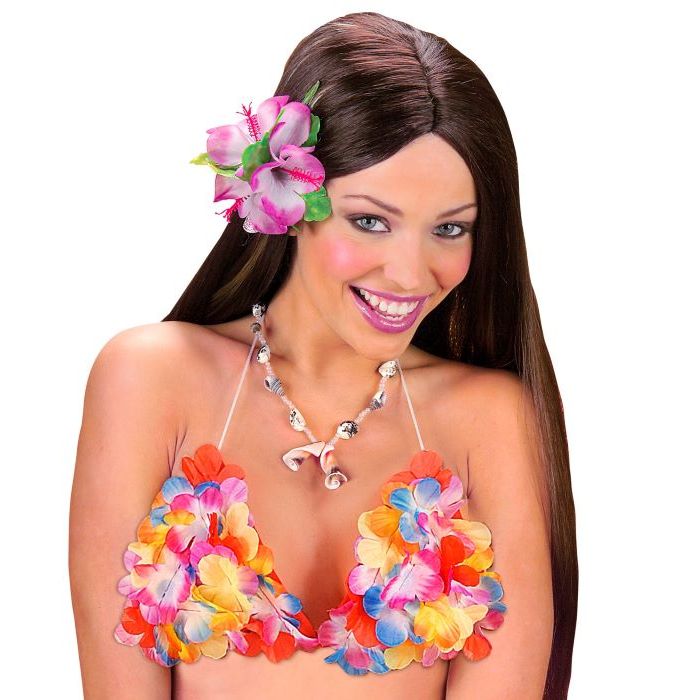 Hawaiian flower top