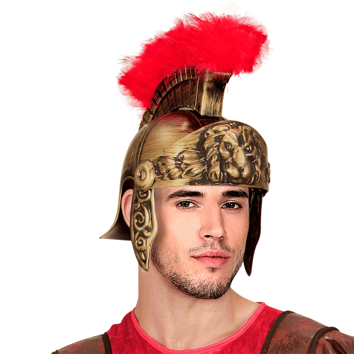 Roman warrior helmet