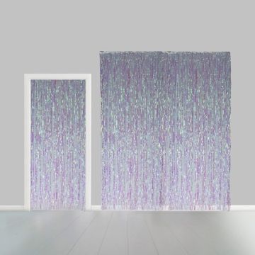 Holographic Glitter Curtain - 100 x 240 cm