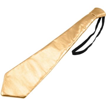 Gold-coloured tie 30 cm