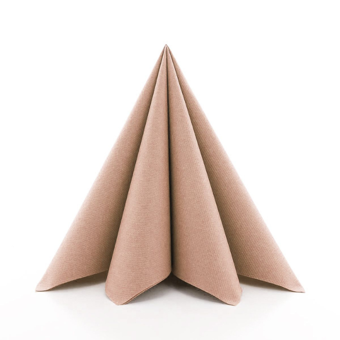 Luxury napkins rose gold 12x - 40x40 cm