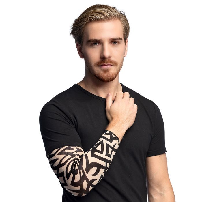 Tribal tattoo sleeve - 40 cm
